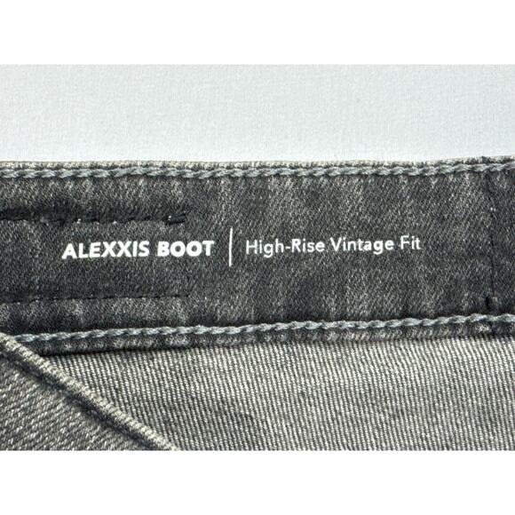 AG Adriano Goldschmied Women's Alexxis High Rise Boot Gray Jeans - 26 (26x32) - Picture 4 of 6